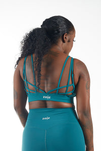 Serena Sport Bra Teal