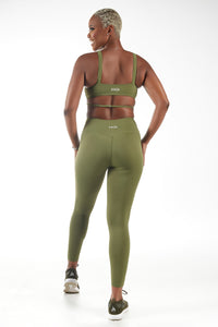 Harper Legging Olive Green