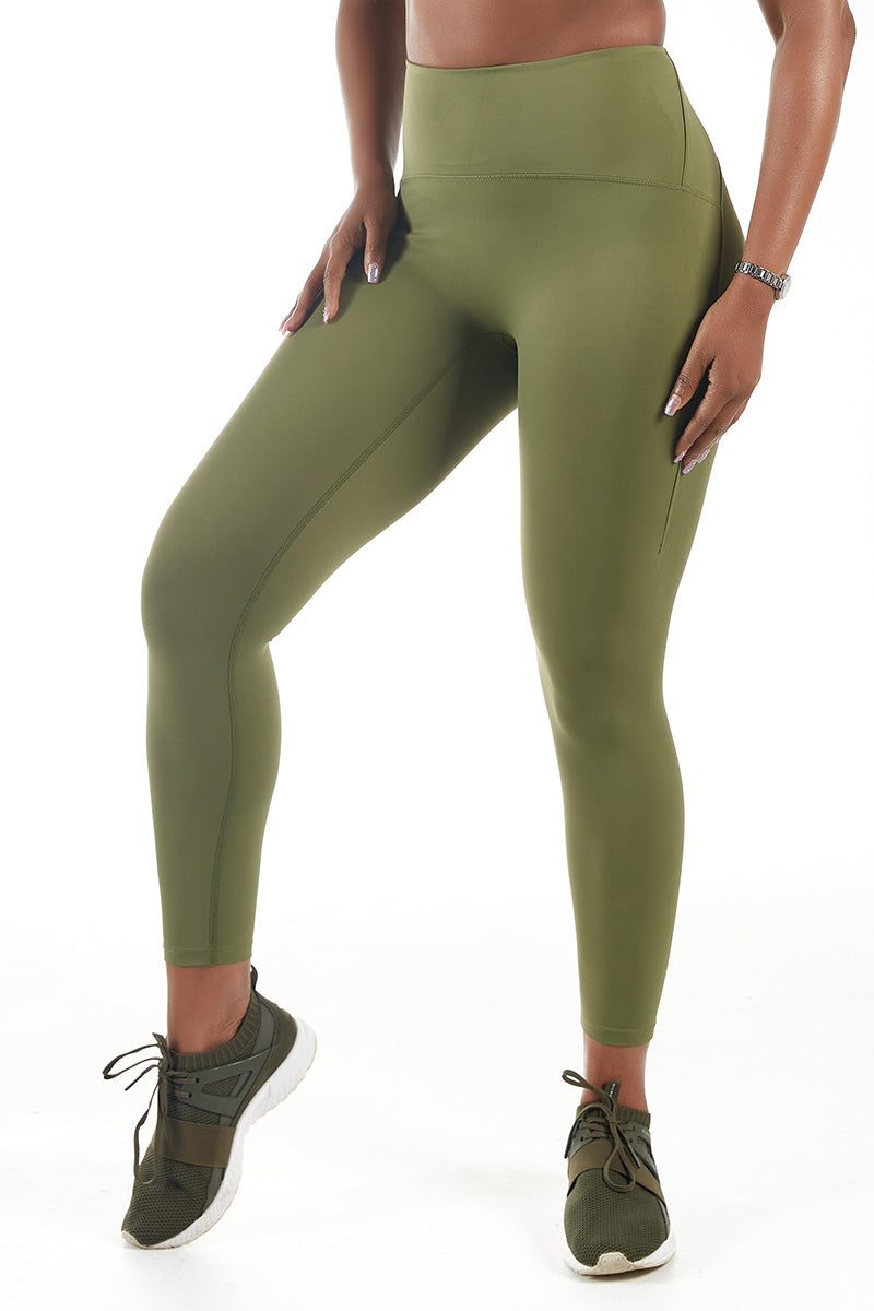 Harper Legging Olive Green