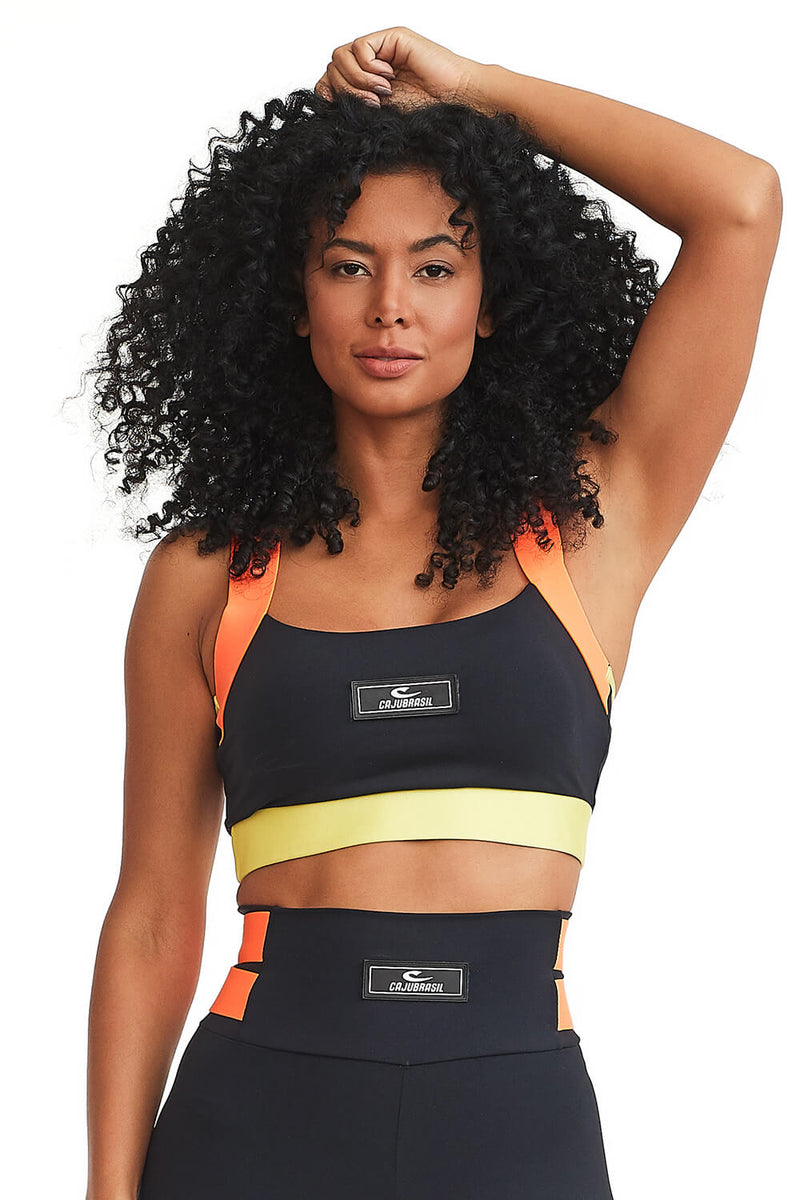 Sport Bra NZ Believe Black
