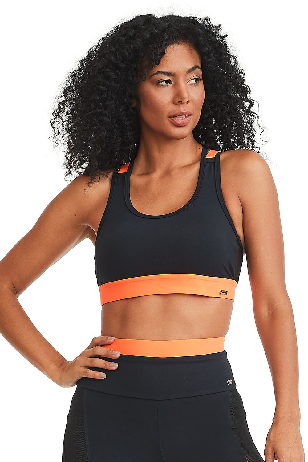 Sport Bra NZ Neon Black