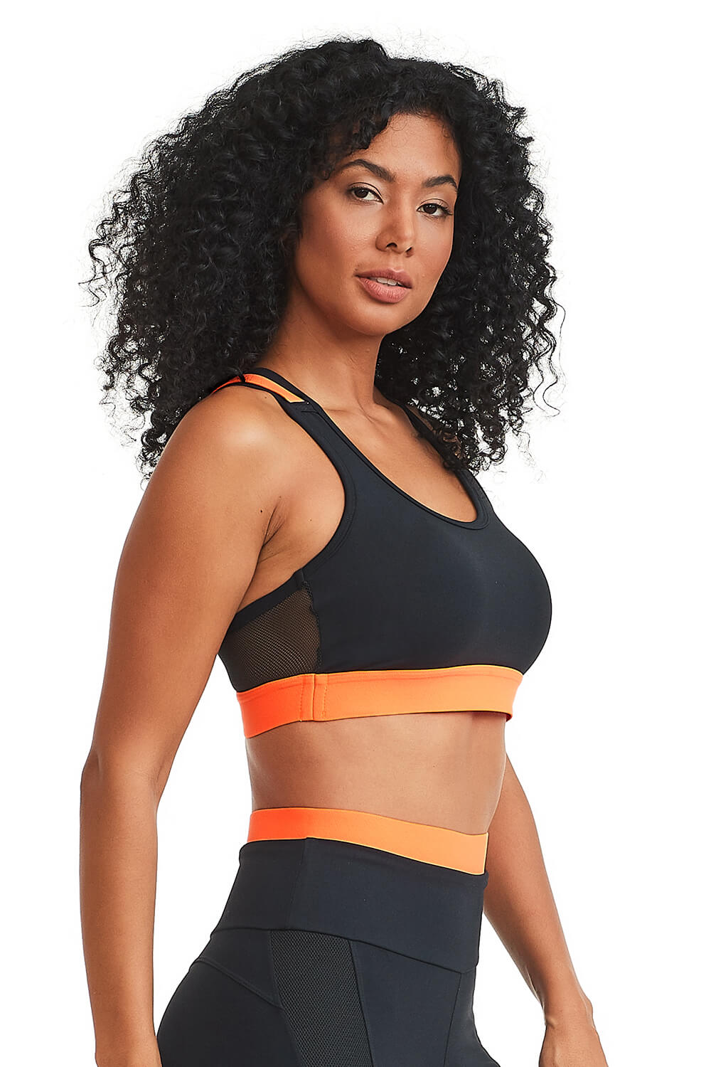 Sport Bra NZ Neon Black