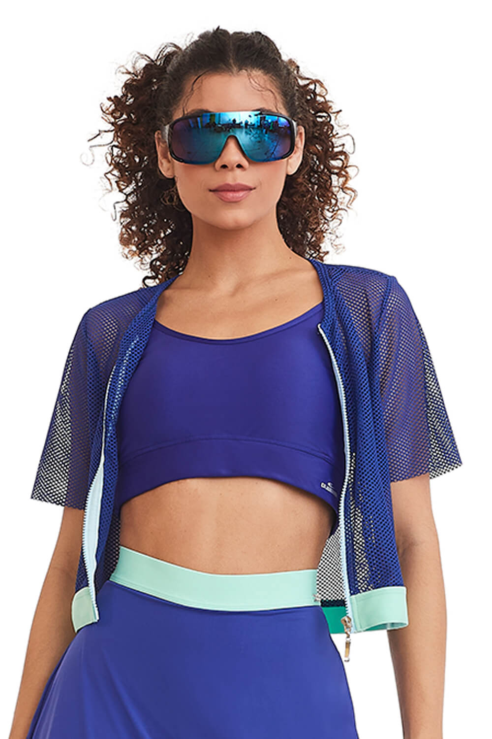 Cropped Top Wonderful Blue