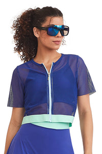 Cropped Top Wonderful Blue