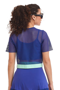 Cropped Top Wonderful Blue