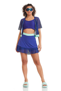 Cropped Top Wonderful Blue