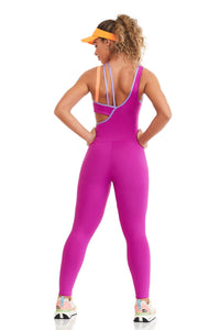 Jumpsuit NZ Asymetric Pink