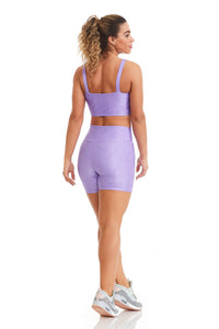 Top Cropped Caju Purple