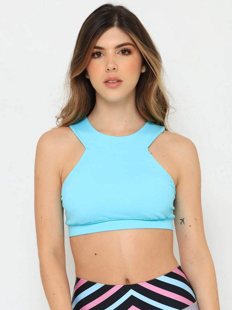 Marion Sport Bra Turquoise