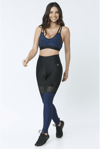Sport Bra Balloon Black/Blue