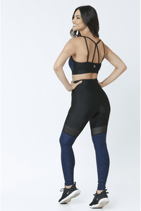Legging Balloon Black/Blue