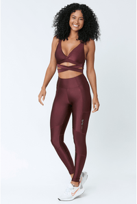 Sport Bra Rafaela Burgundy