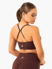 Staples Sports Bra Chocolate