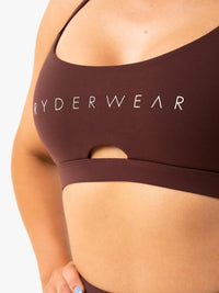 Staples Sports Bra Chocolate