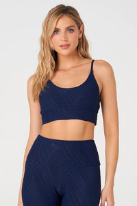 Flow Bra Navy Selenite